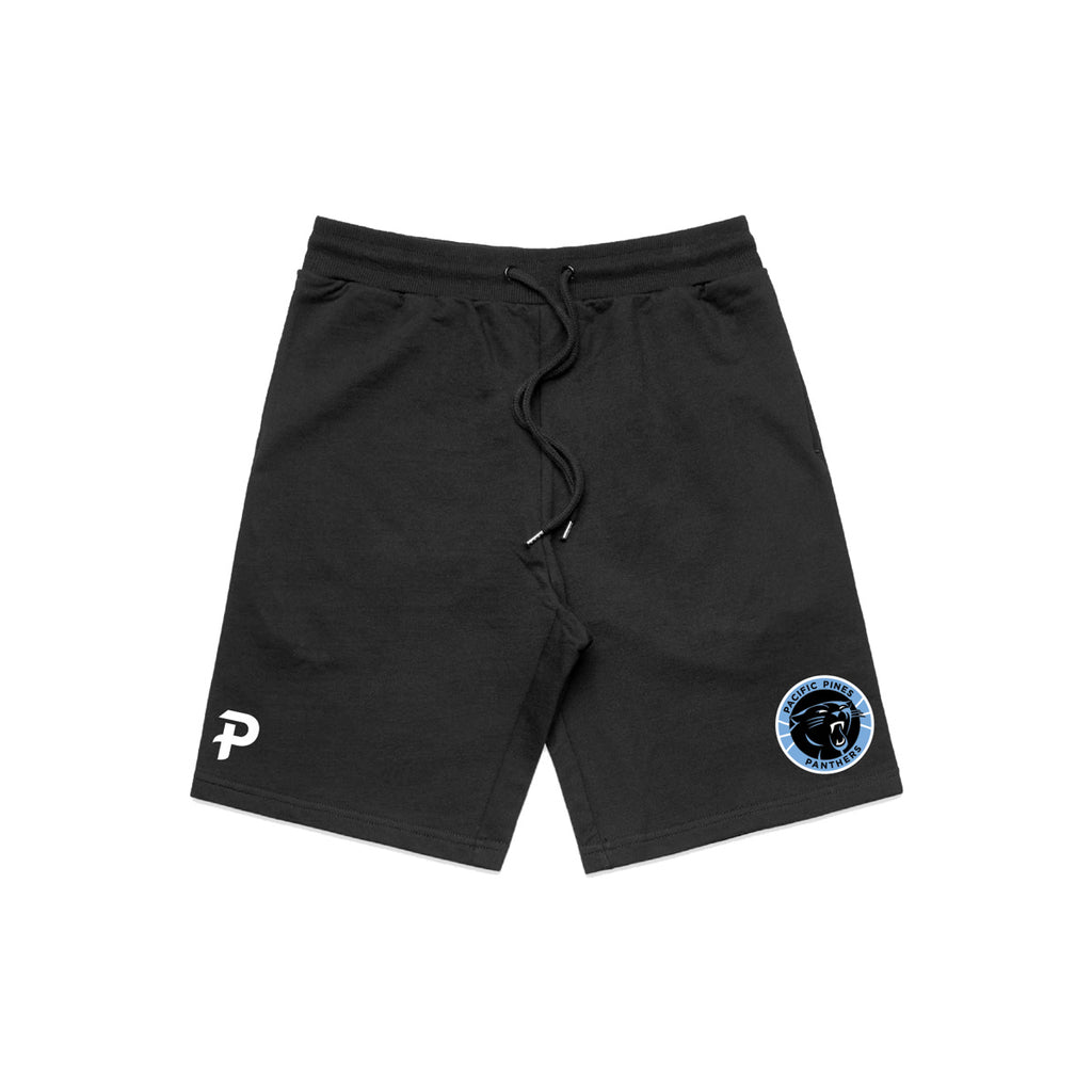 Pacific Pines Panthers Sweat Shorts - Black