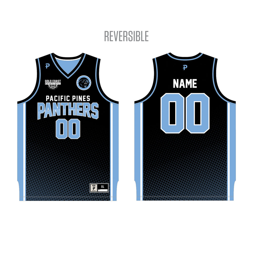 Pacific Pines Panthers - Player Uniform - U12 Boys Black