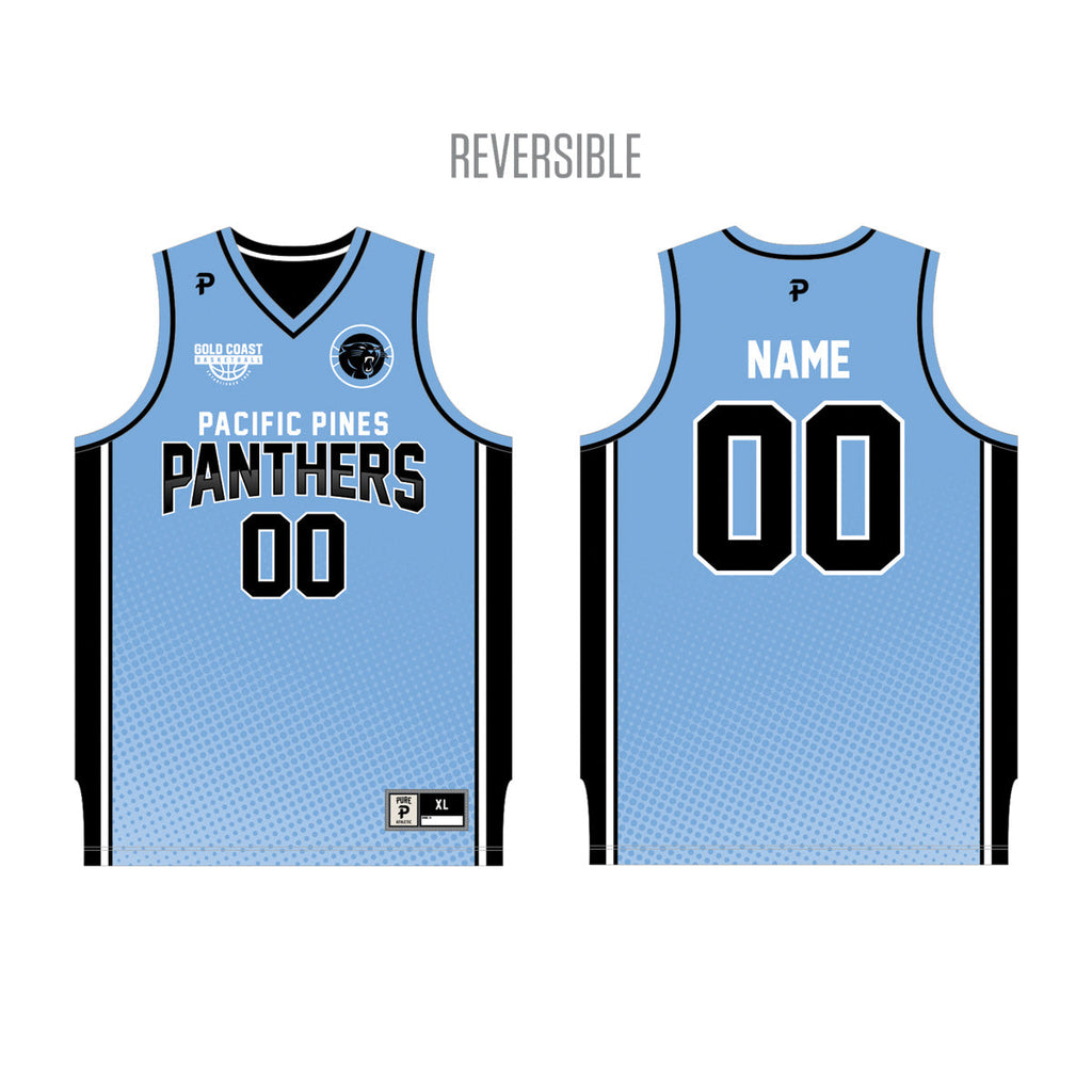 Pacific Pines Panthers - Player Uniform - U10 Mixed White