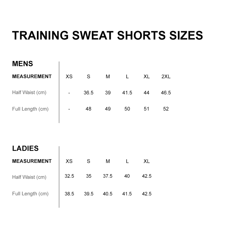 GCB Ladies Sweat Shorts - Black