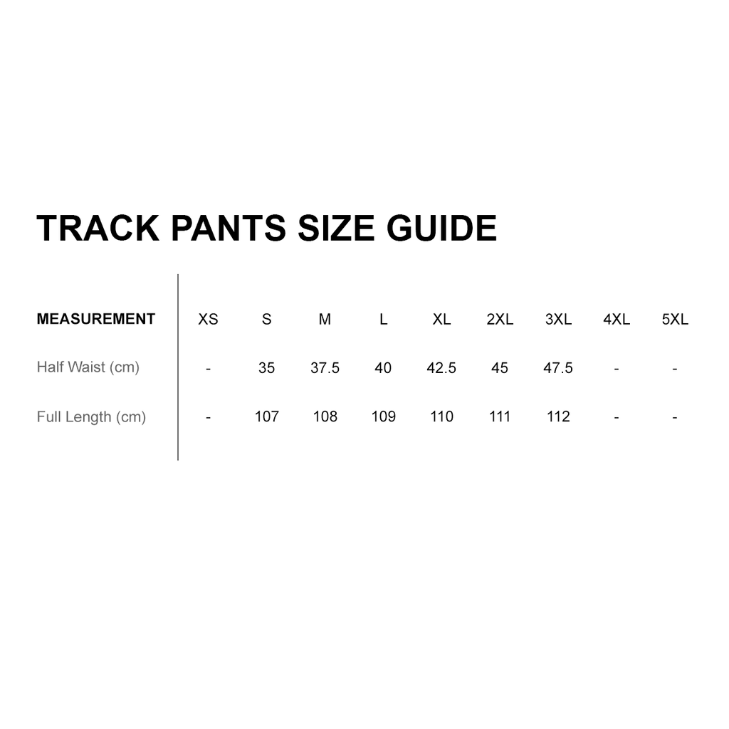 GCB Track Pants - White Marle